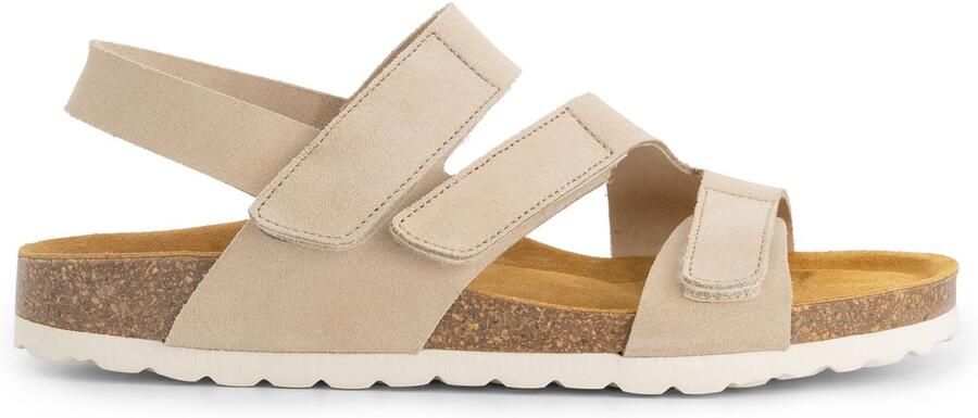 Travelin ' Harvik Dames Sandalen Suede Zand