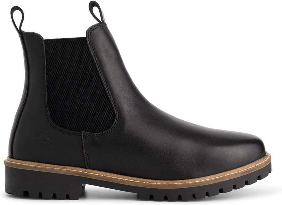 Travelin ' Hemsedal Heren Chelsea boots Wol gevoerd Zwart