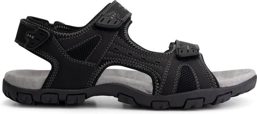 Travelin ' Hofn Heren Wandelsandalen Zwart