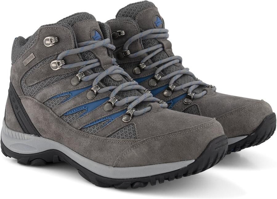 Travelin ' Hornborg Dames Halfhoge wandelschoenen Waterdicht Grijs