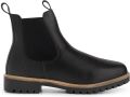 Travelin ' Hossa Heren Chelsea boots Wol gevoerd Zwart - Zwart