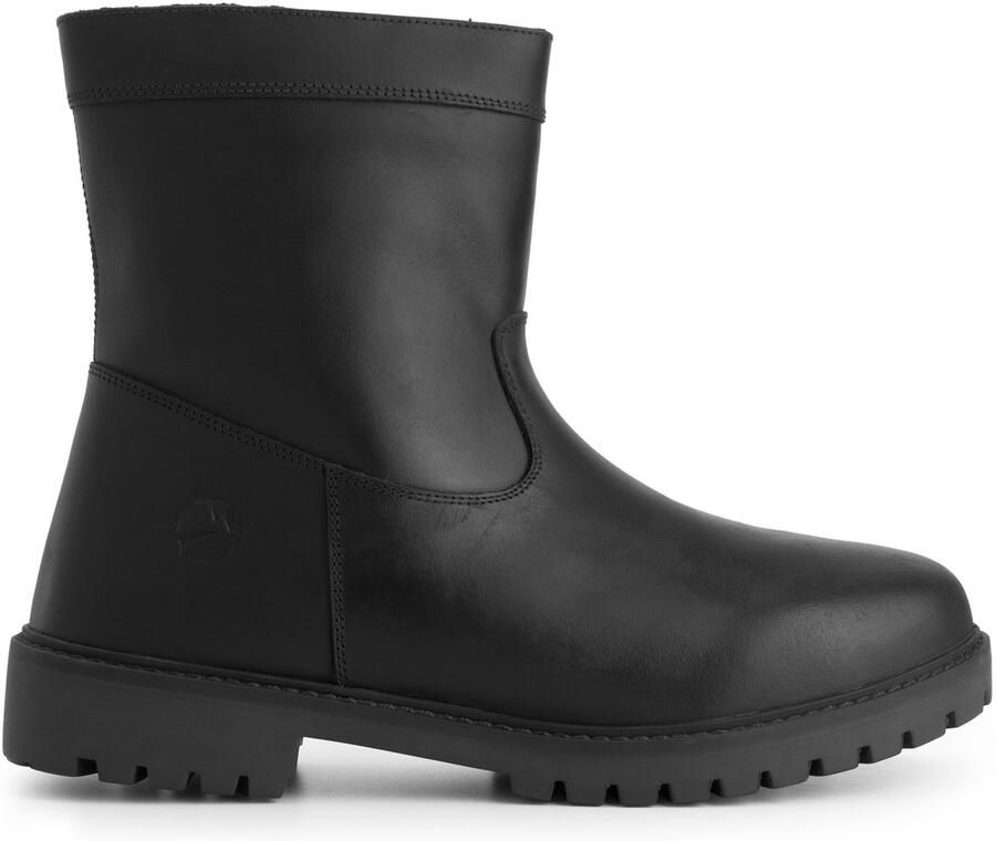 Travelin ' Husby Heren Laarzen Wolgevoerd Zwart