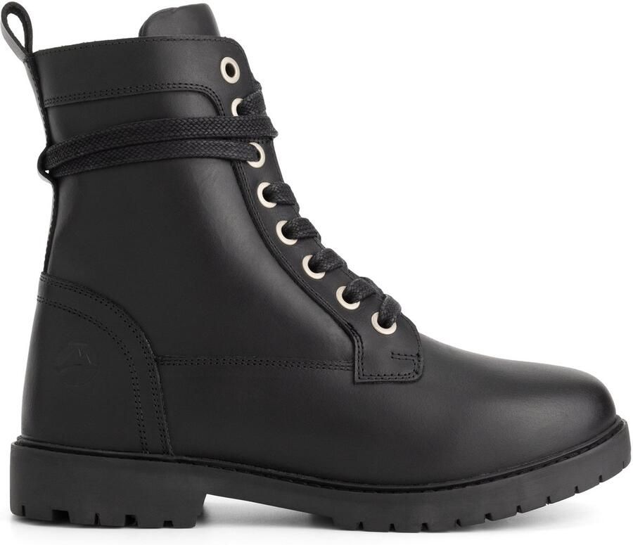 Travelin ' Kafjord Dames Veterboots Wolgevoerd Zwart