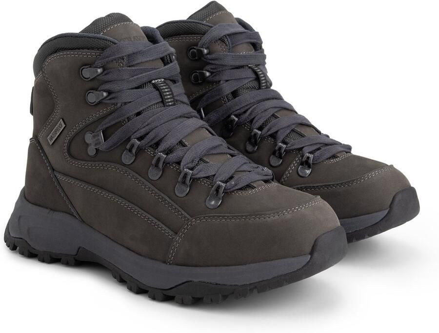 Travelin ' Klovborg Dames Halfhoge wandelschoenen Waterdicht Grijs