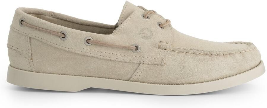 Travelin ' Krokvag Heren Bootschoenen Suede Zand