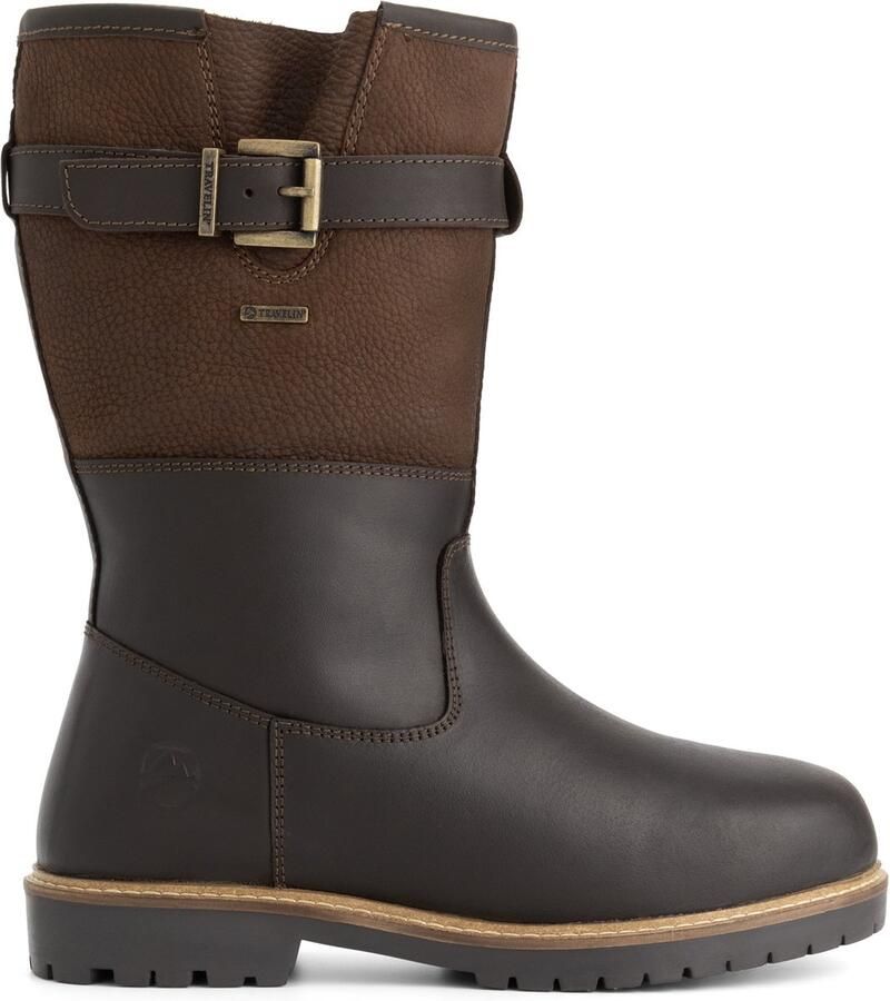Travelin ' Landvik Dames Outdoorlaarzen Waterdicht Donkerbruin