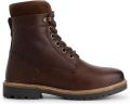 Travelin ' Larvik Dames Veterboots Wolgevoerd Donkerbruin - Bruin
