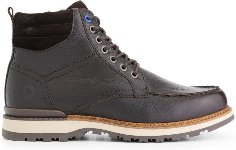 Travelin ' Levring Heren Veterboots Wolgevoerd Bruin