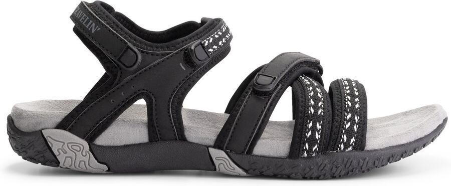 Travelin ' Liminka Dames Wandelsandalen Zwart