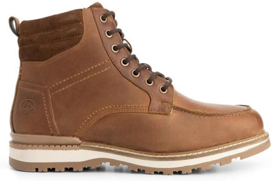 Travelin ' Lindved Heren Veterboots Wolgevoerd Cognac