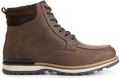 Travelin ' Lindved Heren Veterboots Wolgevoerd Donkerbruin - Bruin