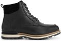 Travelin ' Lindved Heren Veterboots Wolgevoerd Zwart - Zwart