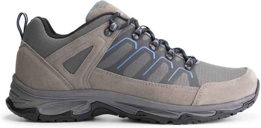 Travelin ' Lokken Heren Lage wandelschoenen Waterdicht Grijs