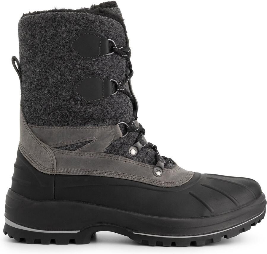 Travelin ' Moritz Heren Snowboots Waterdicht Zwart