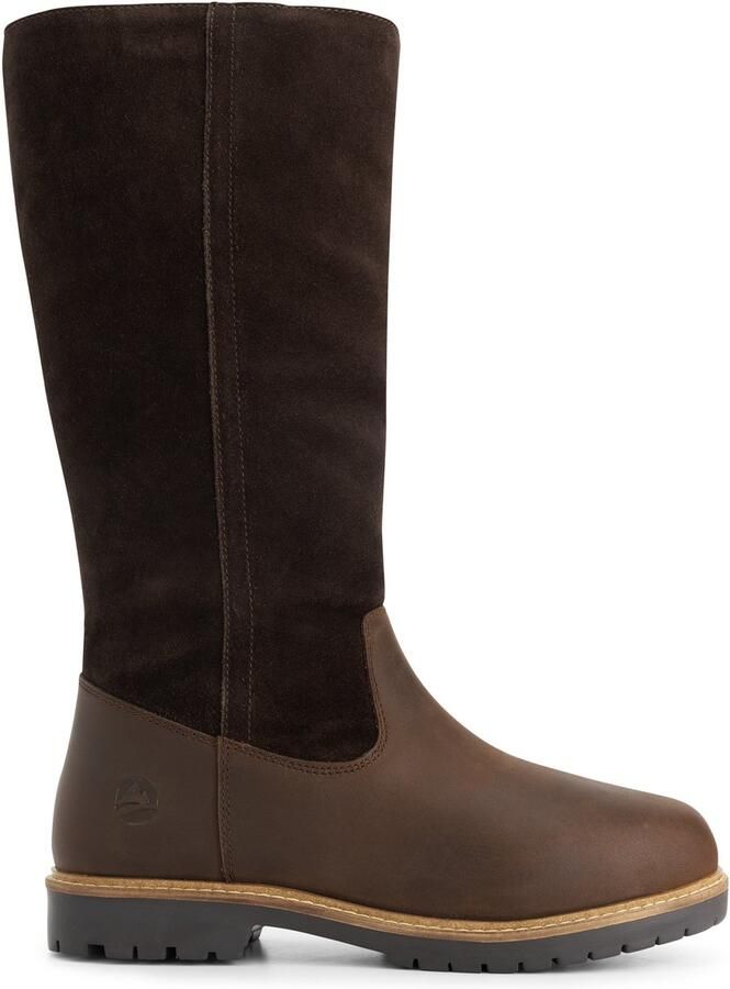 Travelin ' Mossoya Dames Outdoorlaarzen Wol gevoerd Donkerbruin