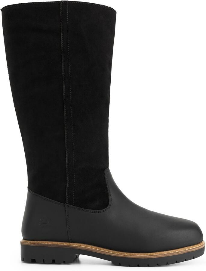 Travelin ' Mossoya Dames Outdoorlaarzen Wol gevoerd Zwart