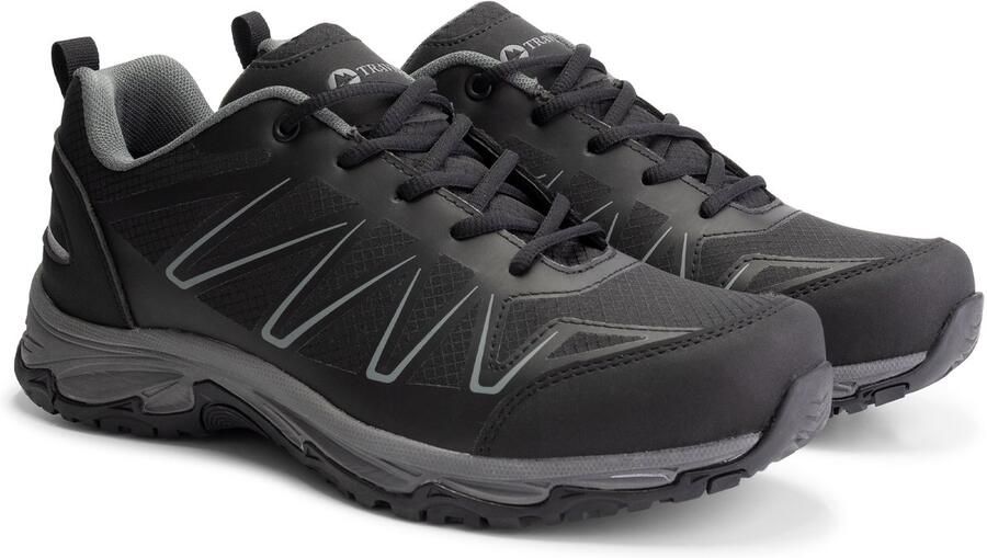 Travelin ' Nalden Heren Lage wandelschoenen Waterdicht Donkergrijs