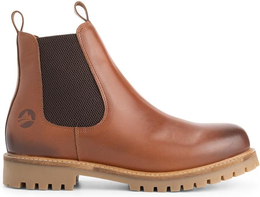 Travelin ' Nodeland Heren Chelsea boots Leer Cognac