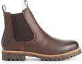 Travelin ' Nodeland Heren Chelsea boots Leer Donkerbruin - Bruin