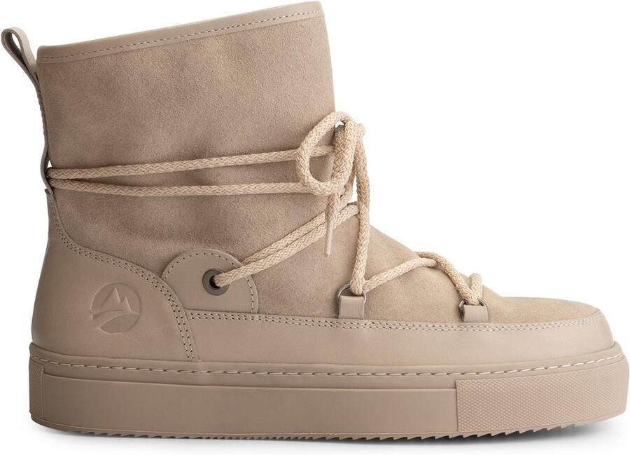 Travelin ' Norquay Dames Winterboots Wolgevoerd Zand