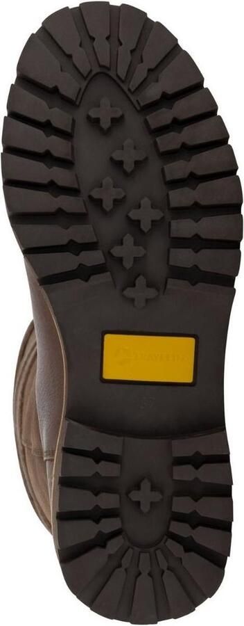 Travelin ' Norway Dames Wolgevoerde Outdoorlaars Waterdicht en Ademend Wandellaarzen Bruin Leer - Foto 9