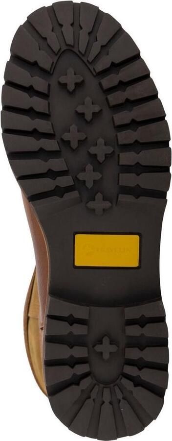 Travelin ' Norway Dames Wolgevoerde Outdoorlaars Waterdicht en Ademend Wandellaarzen Cognac Leer - Foto 10