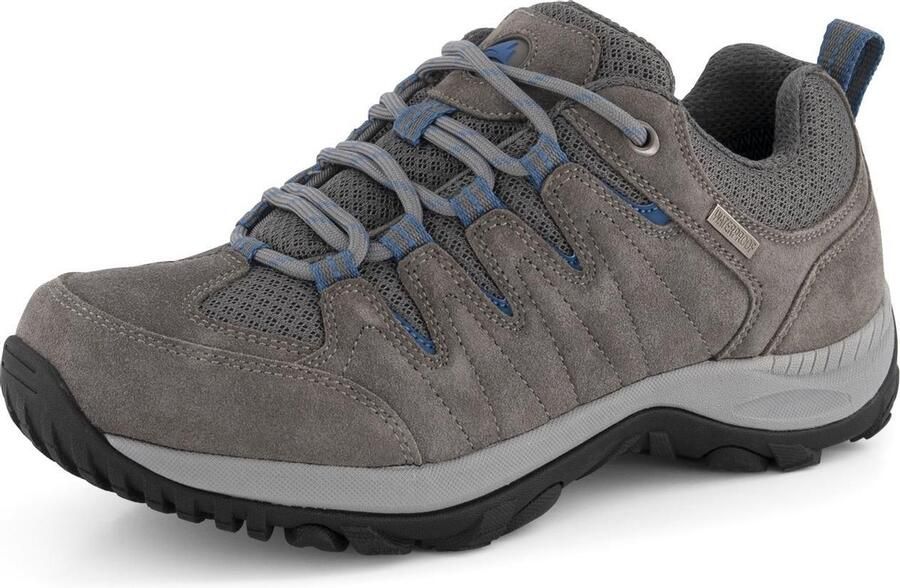 Travelin ' Nyborg Dames wandelschoenen Waterdicht en ademend Grijs Leer - Foto 8