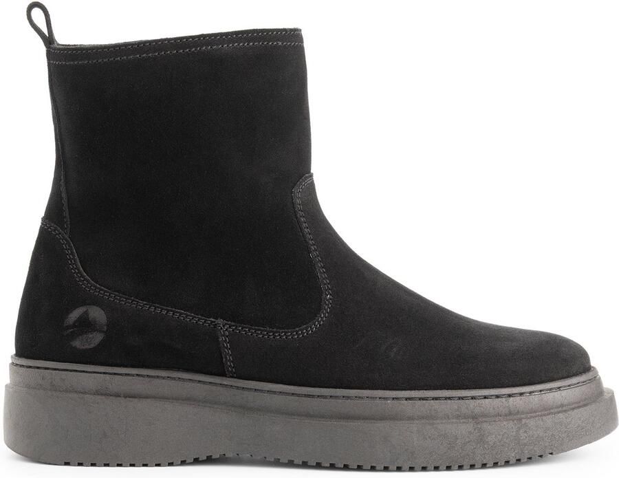 Travelin ' Okanagan Heren Winterboots Wolgevoerd Zwart