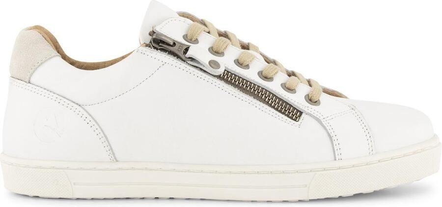 Travelin Roanne Sportieve Leren Dames schoen Wit