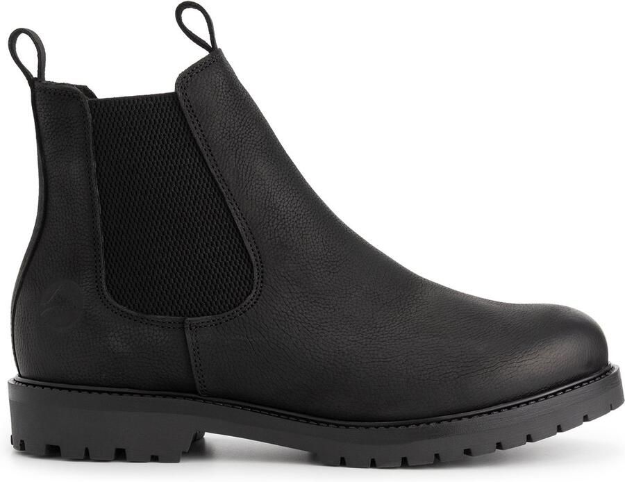 Travelin ' Sivik Dames Chelsea boots Nubuck Zwart