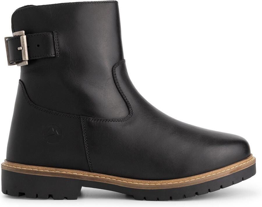 Travelin ' Tingvoll Dames Enkellaarzen Wolgevoerd Zwart