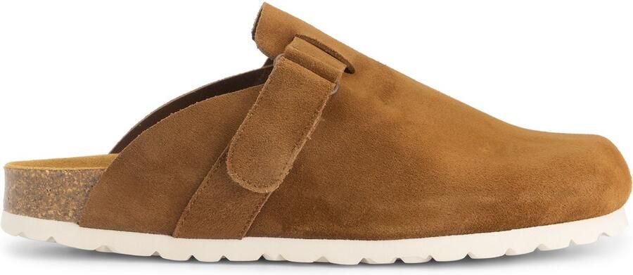 Travelin ' Torsby Heren Clogs Suede Bruin