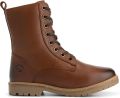 Travelin ' Trysil Dames Veterboots met rits Wol gevoerd Cognac - Cognac