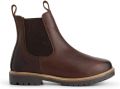 Travelin ' Tversted Dames Chelsea boots Wol gevoerd Donkerbruin - Donkerbruin