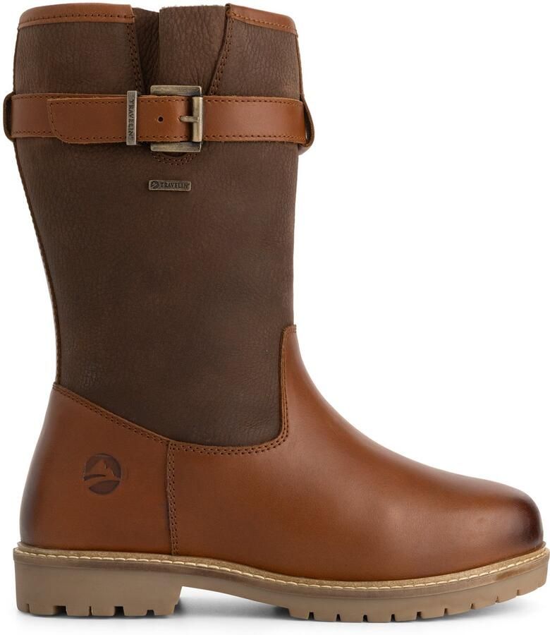 Travelin ' Vadso Dames Outdoorlaarzen Waterdicht Cognac