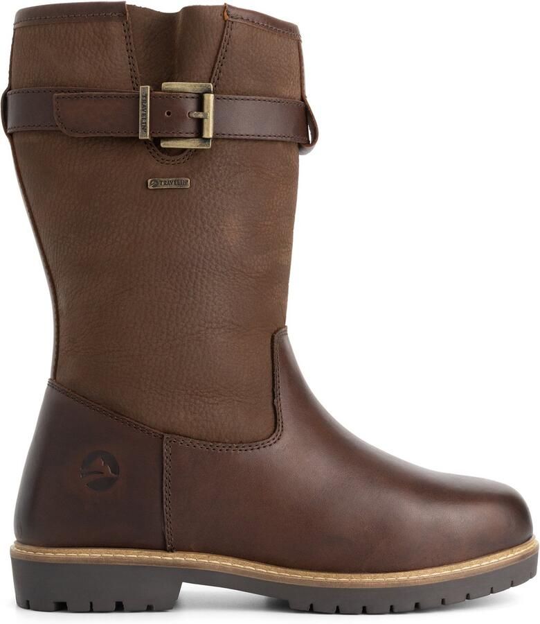 Travelin ' Vadso Dames Outdoorlaarzen Waterdicht Donkerbruin