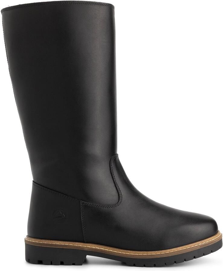 Travelin ' Vinstra Dames Hoge laarzen Wolgevoerd Zwart