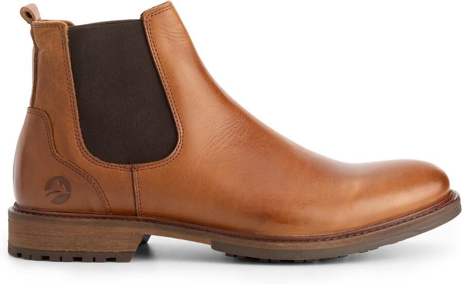 Travelin ' Winslow Heren Chelsea boots Leer Cognac