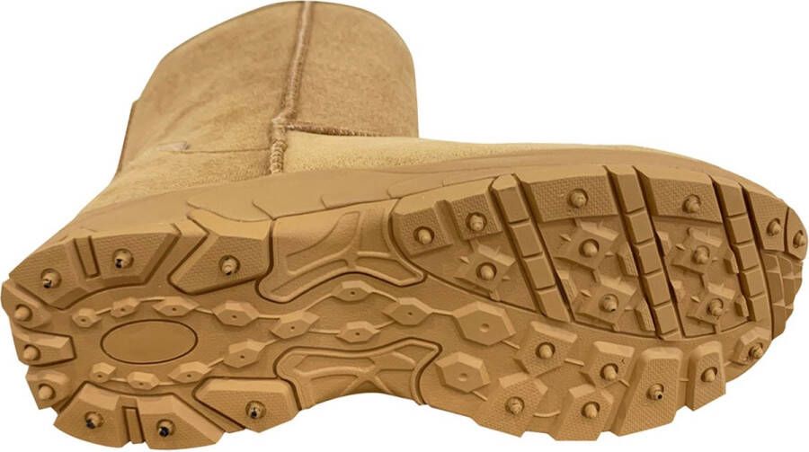 Trekker Klassieke Dubbsko Winterschoenen Met Spikes
