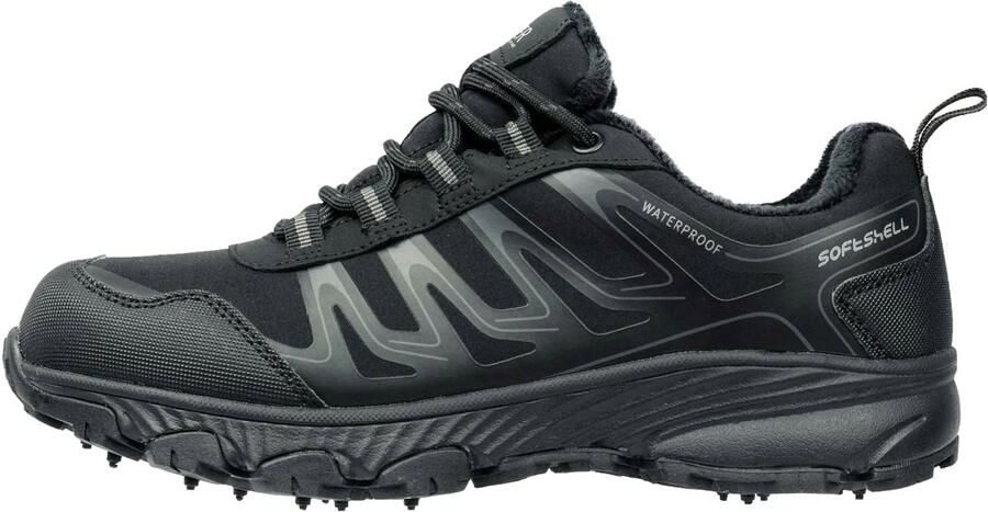 Trekker winterschoenen met spikes Trekking