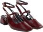 TRENDYOL SHOES Vanille Gele Mary Jane Enkelband Vierkante Teen Dames Hoge Hak Schoenen Belastingss24To00009 - Thumbnail 5