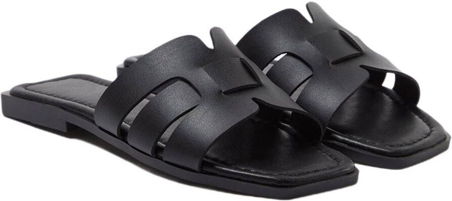 TRENDYOL SHOES Bitter Coffee Single Band Dagelijkse Damespantoffels Takss24Te00010