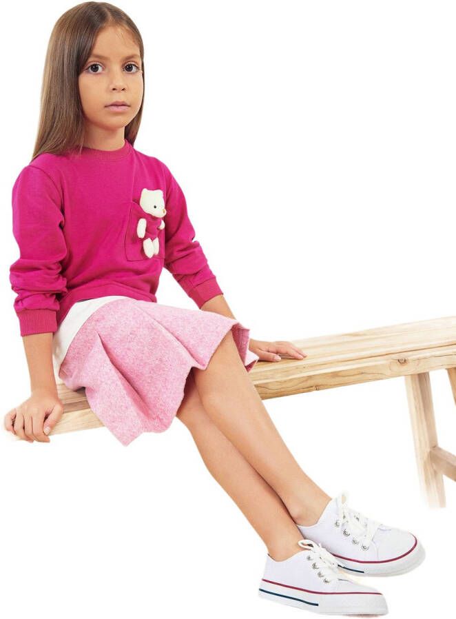 TRENDYOL SHOES Marineblauwe Veterschoenen Voor Grote Kleine Kinderen Unisex Takaw25Sn00018