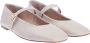 TRENDYOL SHOES Nertsen Echte Lederen Vierkante Teen Dames Ballerina's Taxss24Be00001 - Thumbnail 2