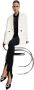 TRENDYOL SHOES Zwarte Stenen Dames Klassieke Stiletto Dunne Hak Avondschoenen Takaw25To00030 - Thumbnail 1