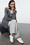 TRENDYOL SHOES Trendyol Volwassenen Vrouwen Casual Dagelijks Kleur geblokkeerd sportschoenen Wit - Thumbnail 1