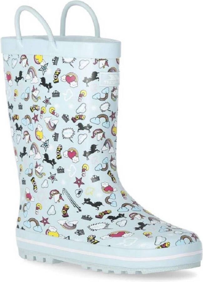 Trespass Childrens Kids Starryton Wellington Boots (Mint)