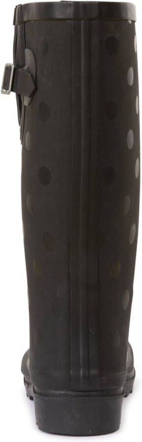 Trespass Damen Gummistiefel Elena Female Welly Black Polka Dot
