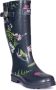Trespass Womens Ladies Elena Wellington Boots (Humming Bird Print) - Thumbnail 1