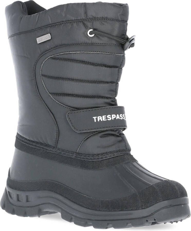 Trespass Kinder Unisex Dodo Waterbestendinge Sneeuw Laarzen (Zwart)